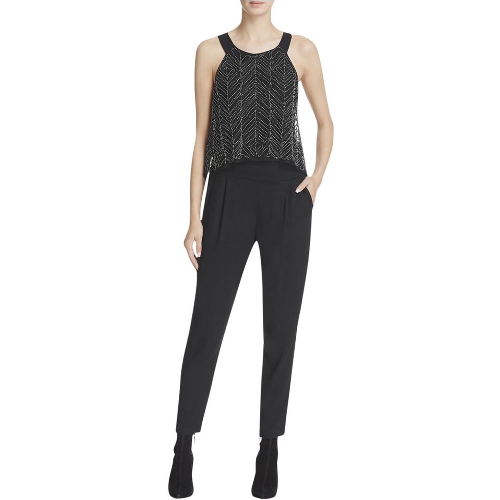 Ella Moss beaded popover jumpsuit